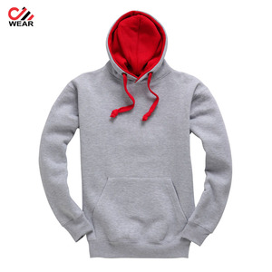 Wholesale Custom Men's Pullover Custom Tone Color Drawstring Hoodies - Product Image 4