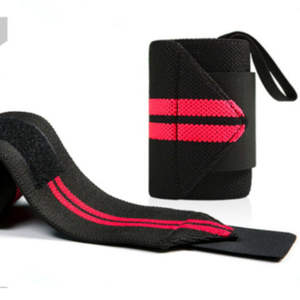 Custom MADE elastic WRIST WRAPS WRIST SUPPORTS WITH CUSTOM LOGO for BODY BUILDING - Product Image 1