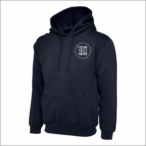 Custom Personalised Embroidered Classic Hooded Sweatshirt Pullover Hoodie <b>Jumper</b> 100% Cotton Fleece Camouflage <b>Pattern</b> <b>Men's</b> - Product Image 3