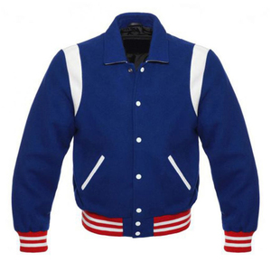 Abrigo Universitario de Lana Melton para Hombre, Invierno 2026, Diseño Delgado con Cremallera de Cuero Genuino, Bordado con Logotipo Personalizado, Varias Tallas - Product Image 3