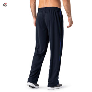 Pantalones Jogger de calidad superior para hombre, pantalones con estampado de logotipo personalizado bordado 100% tela de poliéster, ropa de gimnasio OEM para correr - Product Image 2