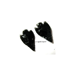 Puntas de flecha de obsidiana, aspecto Antico, al por mayor, hechas a mano, naturales - Product Image 1