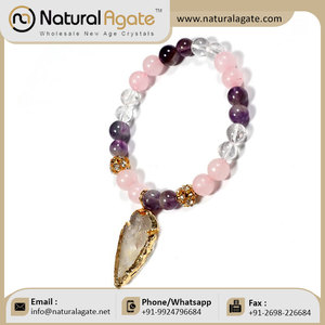 Best Quality RAC Gemstone <b>Bracelets</b> With Arrowheads - Product Image 3