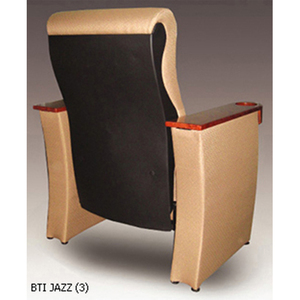 BTI Jazz Auditorium-Stuhl - Klappbarer Einzelständer ABS Schreibtafel Langlebig Robustes Metall Hochkomfortabler Formschaum - Product Image 3
