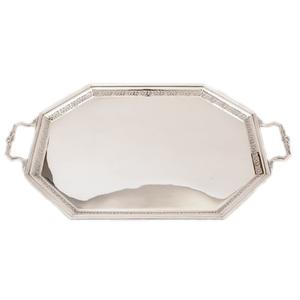 Salade alimentaire et plateau de service de fruits fête décoration de table brillant poli finition brillante plateau de service équipement de restauration - Product Image 1