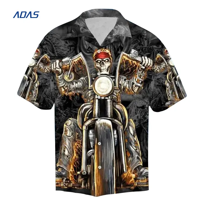 Popüler özel yüceltilmiş motokros forması motorsiklet yarış gömlek hızlı kuru Allover baskılı nefes nakış özel tasarım