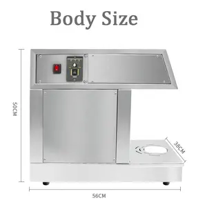 2023 Commercial Snowflake Ice Shaving Powdered Machine Korea Bingsu Freezer Factory Price Kakigori Machine Snow Making Machine