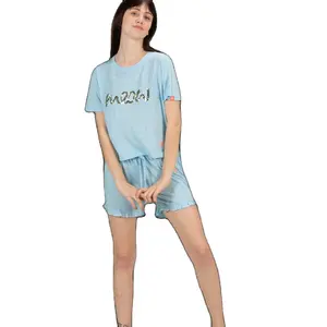 Nightwear Sleepwear Women Woman's Pajama Sets Sexy Lingerie Satin Sleepwear