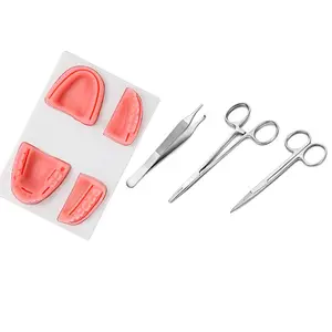 Professional Complete Suture Practice Kit for Medical and Vet Students Full Set of Essentials Stainless Steel Suturing Tools
