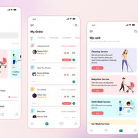 Mejor desarrollador profesional de aplicaciones para móviles Android Envío en línea superior de software de servicios de limpieza en seco desarrollado