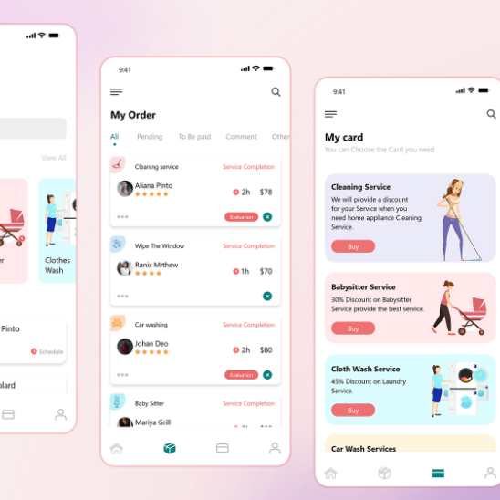 Best Professional App Developer for Mobile Android Top Online Shipping of Developed Dry Cleaning Services Software