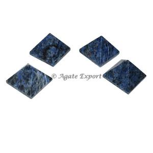Sodalite-Pirámide de piedra de ágata, tamaño pequeño (20mm) a su tamaño personalizado, venta al por mayor y proveedor de productos de ágata - Product Image 2