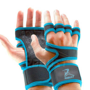 Guantes de Entrenamiento Unisex de Cuero y Neopreno de Alta Calidad ROBUST INDUSTRIES 2024, Servicio OEM, Logotipo Personalizable, Equipo de Fitness - Product Image 1