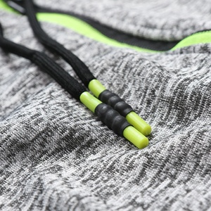 Venta al por mayor de sudaderas con cremallera con logotipo personalizado de alta calidad sudaderas con capucha de gran tamaño ligero de mezcla de algodón con cremallera sudaderas con tejido elástico - Product Image 5