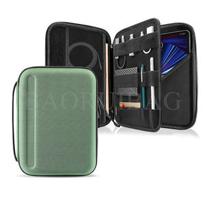 Funda de portafolio EVA para <span class=keywords><strong>iPadAir</strong></span> 4 de 11 pulgadas, accesorios semiduros, organizador, estuche de transporte de almacenamiento - Product Image 3