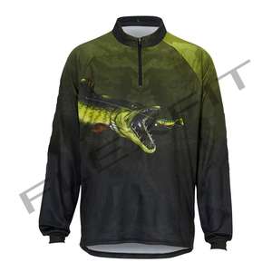 Jersey ligero de pesca de calidad profesional Jersey de manga larga hecho a medida para exteriores para caza venta mejor - Product Image 4