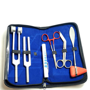 ชุดส้อมเสียงสำหรับวินิจฉัยทางระบบประสาทแบบมืออาชีพของเยอรมัน 6 ชิ้น รุ่น C 128 + C 512 ทำจากสแตนเลส พร้อมกล่องหนัง - Product Image 5