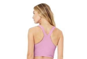 Women Sexy pink Yoga Set Custom Made Bra and <b>Legging</b> with High Quality Material Breathable Yoga Wears with Custom Design - Product Image 5