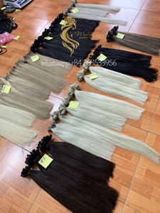 Vente chaude WORLDHAIR Extensions de Cheveux Humains Remy Vietnamiens pour Femmes 100G Toutes les Couleurs et Longueurs avec Machine Double Trame - Product Image 5