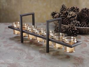 Portavelas Decorativo Premium para Interiores, Diseño Moderno, Estilo Huracán, para Múltiples Velas, Estilo Americano, Aspecto Elegante - Product Image 6