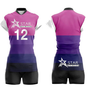 Uniforme de volley-ball personnalisé de haute qualité, meilleur matériau avec votre propre conception de style, prix raisonnable - Product Image 6