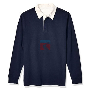 Nouveauté hivernale, polo de sport de golf tendance, t-shirt personnalisé imprimé en 3D pour hommes, vente en gros de polos de rugby pour hommes - Product Image 4