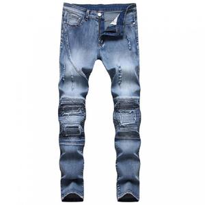Jean Denim personnalisé pour homme, pantalon en coton, coupe Slim, stretch, haut en coton, nouvelle mode, vente en gros, - Product Image 6