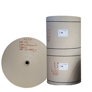 Grey Chip Board Jumbo Roll Reel Width 1067 mm. Recycled Material Used for Making Paper Tube Packaging Paper Cans - Product Image 3