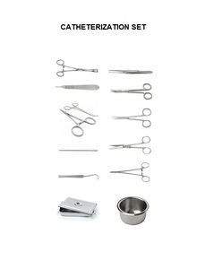 Ensemble de chirurgie de cathétérisme, ensemble d'instruments chirurgicaux de cathétérisme, kit de chirurgie de cathétérisme - Product Image 2