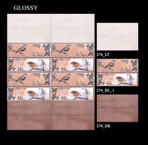 Azulejo de cerámica de baño esmaltado turquesa 300x450mm - Product Image 4