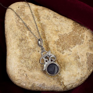 Gran Venta de colgantes y dijes finos de plata de ley con piedras preciosas de amatista y granate, mayorista de joyería fina al por mayor - Product Image 4