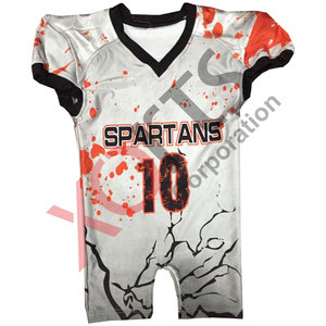 Uniformes stylisés sublimés de football américain camouflage entièrement personnalisation broderie nom et numéro maillots de football américain camouflage - Product Image 4