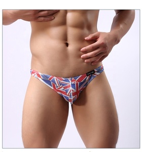 Mutande Sexy da <span class=keywords><strong>uomo</strong></span> <span class=keywords><strong>Mini</strong></span> <span class=keywords><strong>slip</strong></span> Bikini Gay Boxer intimo Super morbido modello di stampa colorata vita inferiore <span class=keywords><strong>slip</strong></span> attillati Slim Fit - Product Image 4