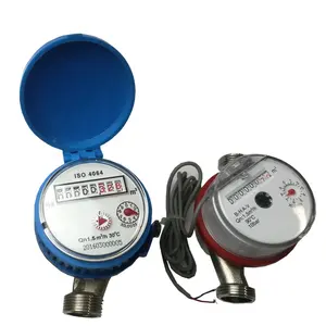 Chinese water meter manufacturers supply ISO 4064 Class B water meters horizontal stainless steel water meters 15mm