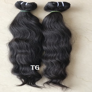 100% non transformés Remy indien brésilien vierge cuticule aligné cheveux faisceaux vague naturelle vendeurs inde pour les femmes ondulées - Product Image 6