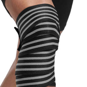 Bandes de genou pour l'haltérophilie GAF, bandes de genou réglables pour l'haltérophilie, pour les squats lourds, pour hommes et femmes - Product Image 5