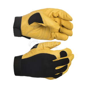 Gants de protection de travail de Construction en cuir de qualité supérieure gants de mécanique gants de mécanique en cuir synthétique - Product Image 1