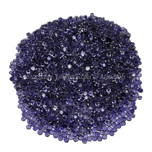 หินอิโอไลต์ธรรมชาติเจียระไนแบบเหลี่ยมเพชรพลอย2.25มม. หินอัญมณีเจียระไนแบบเหลี่ยมเพชรพลอยขายส่งราคาโรงงานพร้อมใบรับรอง IGI - Product Image 1