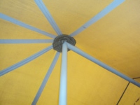 Tente imperméable de camping en toile 350gsm OEM 2025 vente en gros Tentes d'hiver d'extérieur de taille personnalisée à vendre Tentes de secours pour réfugiés