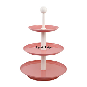 Soporte de tartas de hierro cubierto de polvo negro, hecho a mano diseño tradicional, soporte decorativo de tartas de lujo, novedad - Product Image 4