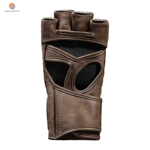 ถุงมือหนังสำหรับ MMA สำหรับฝึกซ้อมต่อสู้ ถุงมือชกกระสอบทรายสำหรับผู้ชาย ราคาประหยัด ถุงมือฟิตเนสและศิลปะการต่อสู้ MMA - Product Image 3