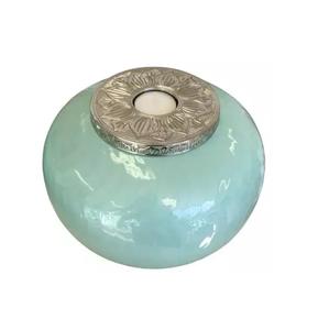 อุปกรณ์งานศพชาโกศอุ้งเท้าพิมพ์ขนาดเล็กที่ระลึกสัตว์เลี้ยงเถ้ากระดูกโกศในราคาต่ำที่ทำด้วยมือที่กำหนดเอง - Product Image 4