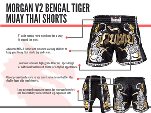 Muay Thai Shorts pantalones cortos Muay tailandés de alta calidad boxeo Mma lucha de impresión personalizada - Product Image 5