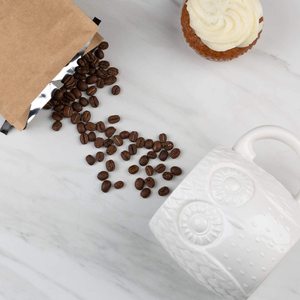 كوب شاي وقهوة بومة كبير الحجم من السيراميك الأبيض بمقاس 20 أونصة - Product Image 3