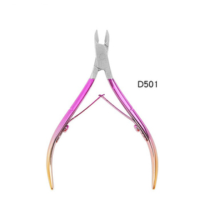 Cortauñas profesional para dedos de los pies, cortauñas para pedicura, juego de cortaúñas de Color arcoíris grueso, fácil de cortar - Product Image 6