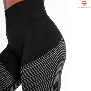 Leggings sexy taille mi-haute pour femmes, effet push-up fessier, pantalon de yoga moulant, extensible dans les quatre sens, écologique, vente en gros usine 2024 - Product Image 4