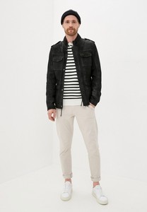 Men's Genuine Leather Flying Pilot <b>Jacket</b> Retro Cowhide Men Black Bomber Style Suede <b>Western</b> Cowboy Leather <b>Jacket</b> - Product Image 2