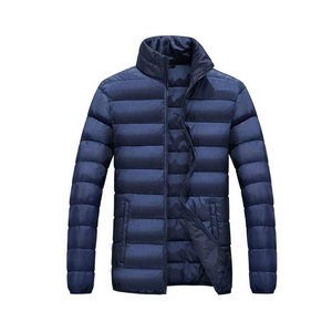 Chaqueta Casual de Invierno con Cuello Alto, Estilo Burbuja, de Mezclilla, Ligera y Acolchada, de Alta Calidad, Servicio OEM, Poliéster/Algodón - Product Image 5