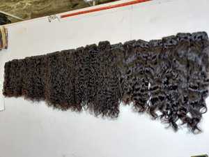 Extensiones de cabello humano con cutícula DE LA India, máquina alineada, pelo Remy Virgen sin procesar, ondulado y sedoso, el mejor precio, 100% - Product Image 4