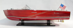 CENNTURY RESORTER 1958 modèle en bois bateau artisanal nouveauté cadeau Vietnam GIA NHIEN CO.LTD nautique décoration de la maison rapide - Product Image 5